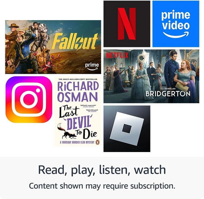 Amazon Fire HD 8 (12th Gen) 8" Tablet – 32GB, Wi-Fi, Black