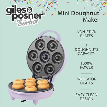 Giles & Posner Mini Doughnut Maker 1000W