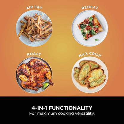 Ninja Foodi AF200UK 4-in-1 7.6L Dual Zone Air Fryer - Black