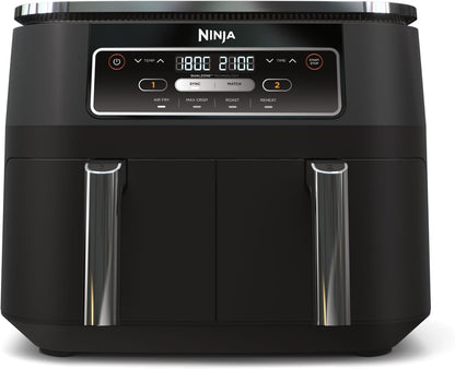 Ninja Foodi AF200UK 4-in-1 7.6L Dual Zone Air Fryer - Black
