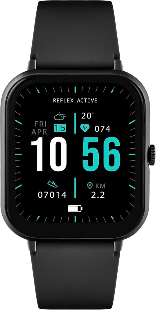 Reflex Active Black Smart Watch