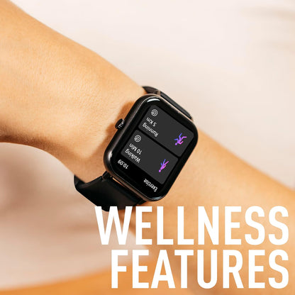 Reflex Active Black Smart Watch